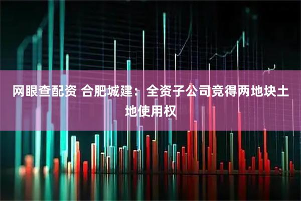 网眼查配资 合肥城建：全资子公司竞得两地块土地使用权