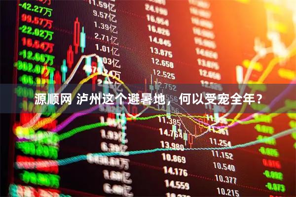 源顺网 泸州这个避暑地，何以受宠全年？